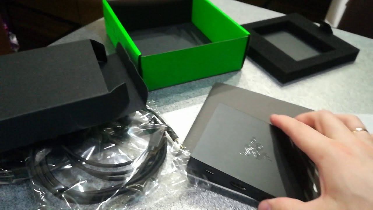 Распаковка карты видеозахвата Razer RIPSAW HD смотреть онлайн