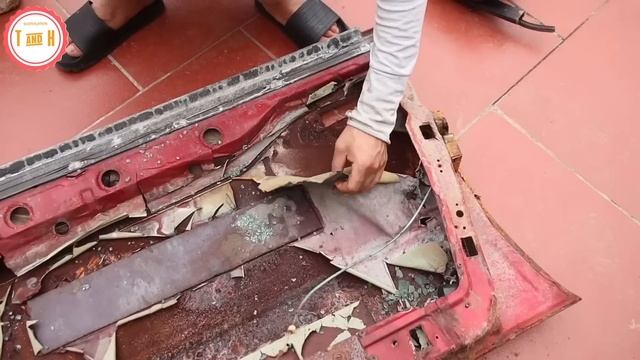 Restoration the world's Rarest and rarest antique Supercar worth 5 million Dollars, rusted old смотреть онлайн