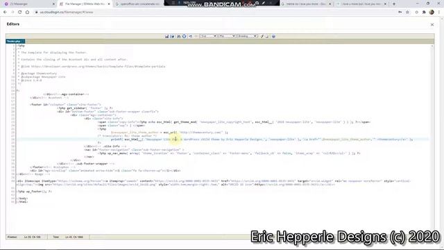 WordPress Tutorial: Change ThemeCentury Newspaper Lite Footer Copyright смотреть онлайн