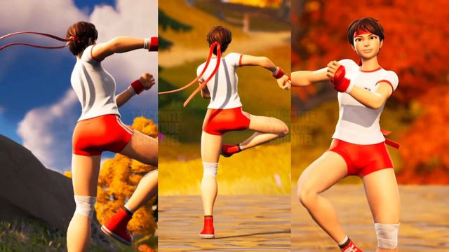 Fortnite THICC Street Fighter Skin Showcase | SAKURA смотреть онлайн