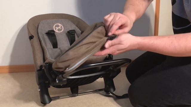 How to Remove and Wash the Textiles of a Cybex Priam Lux Seat смотреть онлайн
