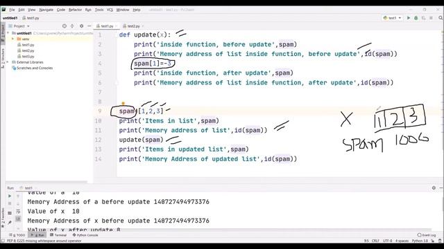 74-Passing list as an argument to function in Python смотреть онлайн
