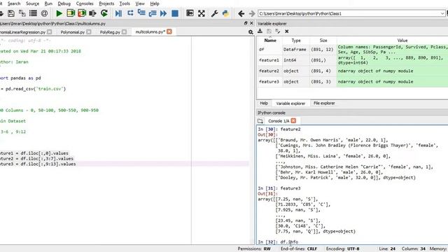 Select across Multiple Columns of a Python Pandas dataset смотреть онлайн