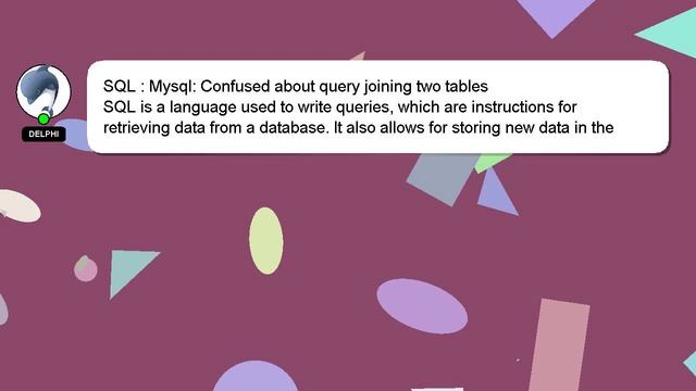 SQL : Mysql: Confused about query joining two tables смотреть онлайн