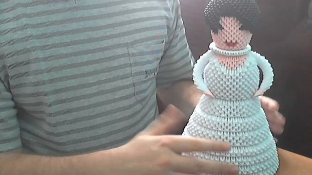 3D origami rainbow vase and 3d origami bride смотреть онлайн