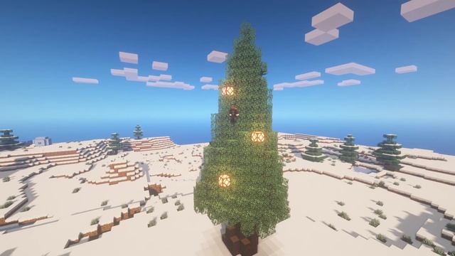 Как Сделать НОВОГОДНЮЮ ЕЛЬ в Майнкрафт смотреть онлайн