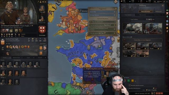 THE BLOOD MOTHER OF CORNWALL! Crusader Kings 3 - Kingdom Of Cornwall Campaign #22