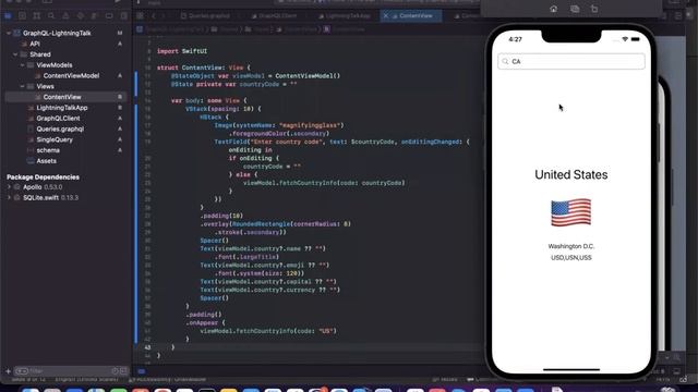 Lightning Talk / SwiftUI And GraphQL / September 29th 2022 / Nikolai Tarasov смотреть онлайн