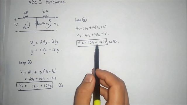 ABCD PARAMETER IN TWO PORT NETWORK | SIMPLE WAY TO SOLVE| смотреть онлайн