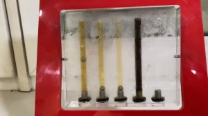 Заморозка моторного масла Shell Helix 10W-40, 5W-30 и 0W-30 наглядная разница в -22