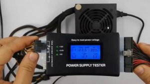 how to use power supply tester