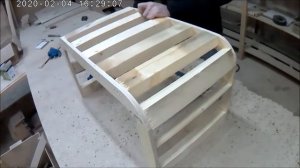 Пуфик своими руками из отходов. Часть 1(каркас)