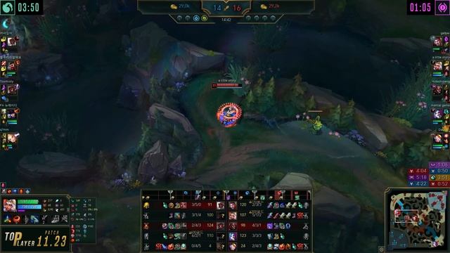 GrandMaster Qiyana Jungle vs Graves - 천상계 정글 키아나 월식 감전 - LOL KR 11.23 смотреть онлайн