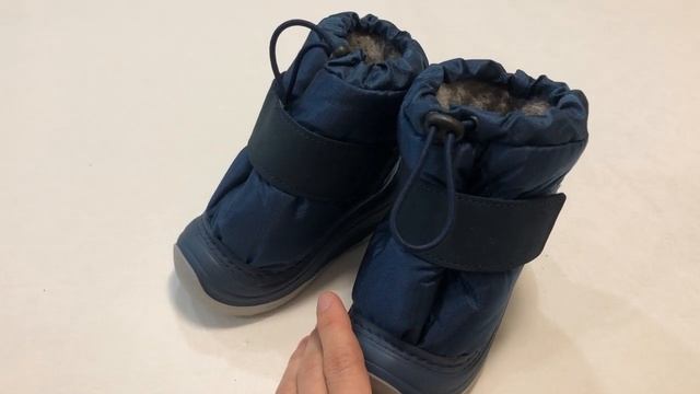 Котофей зимние сапожки для первых шагов, удобные, теплые и красивые! смотреть онлайн