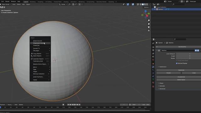 Blender VDM 005 How to Set VDM Shade Smooth смотреть онлайн
