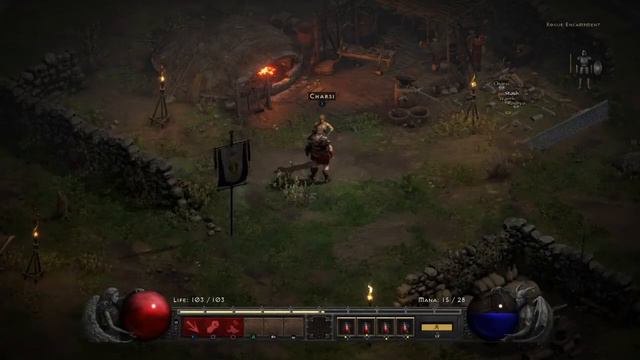 Diablo 2 Resurreacted* Barbarian Playthrough part 2 ( Countess of Blood ) смотреть онлайн