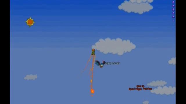 Terraria Brazil - Harpy Fight [1.0.4] смотреть онлайн