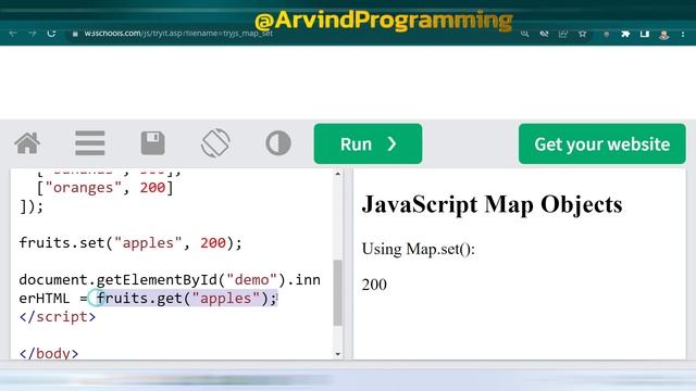 JavaScript Maps | How to Create a Map@arvindprogramming смотреть онлайн