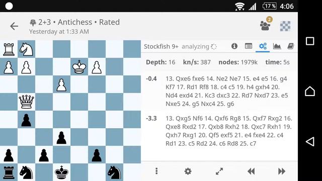 Antichess Game 3 смотреть онлайн