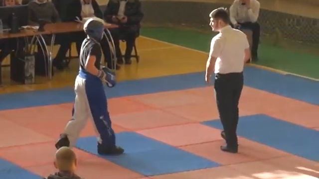 Костин Евгений 1.2 ЛАЙТ 30.01.16 Чемпионат и Первенство Крымского Федерального округа по кикбоксинг