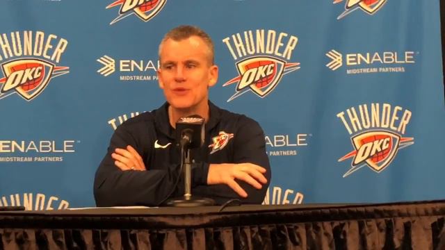 Thunder - Billy Donovan on team's win over Orlando смотреть онлайн