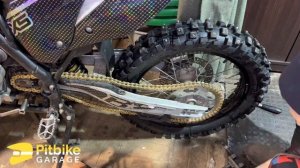 Установка усиленной цепи SFR на эндуро мотоцикл. Инструкция