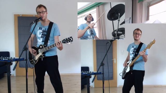 Креативщик за 30 - I got stripes - russian johnny cash cover - roland fender stratocaster bass смотреть онлайн