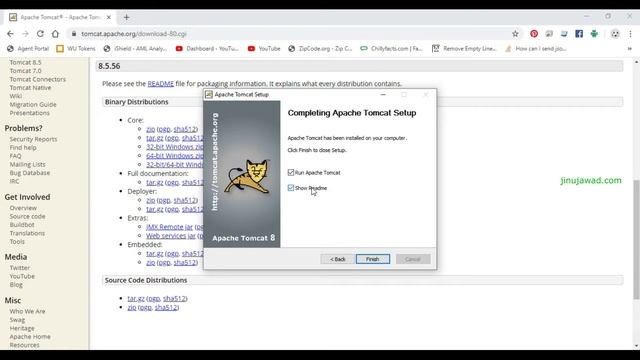 Install latest Version of Tomcat server in Windows 10 PC смотреть онлайн