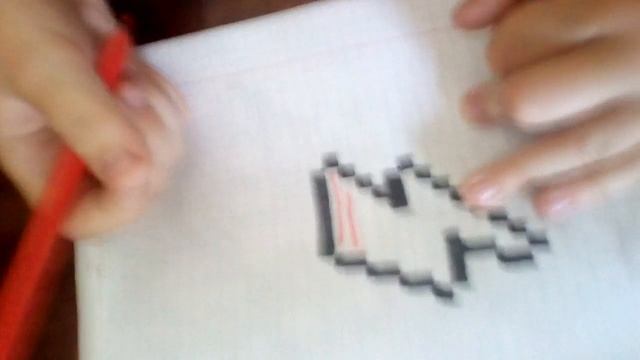 Рисуем радужную молнию по клеточкам|PIXEL ART смотреть онлайн