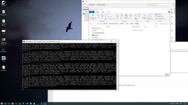Compilare OpenSSL Windows (ActivePerl + NASM) смотреть онлайн