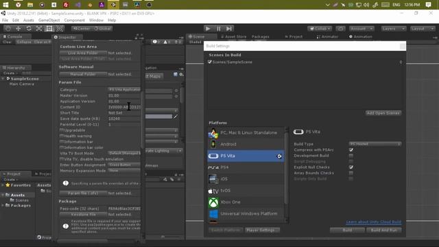 Get Started With Unity for PS Vita in 1 minute смотреть онлайн