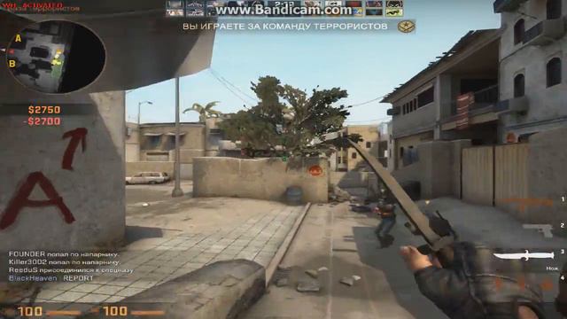 Играем в CS:GO с читами [BreakThrough] #1 смотреть онлайн