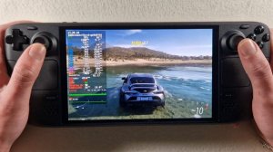 Forza Horizon 5 on Steam Deck OLED with Steam OS 3.6