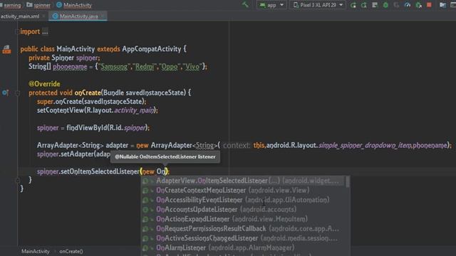 Android Studio Tutorial {Spinner} #24 смотреть онлайн