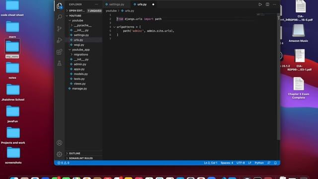 Creating a Django project on Mac смотреть онлайн