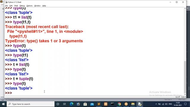 Tuples and some function in python By Conzura Soft Solutions смотреть онлайн