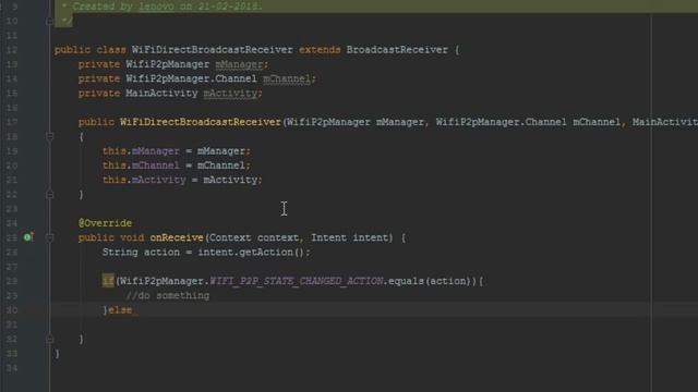 003 : Creating a Broadcast Receiver for Wi-Fi P2P Intents : Android WiFi P2P | WiFi Direct Tutorial смотреть онлайн