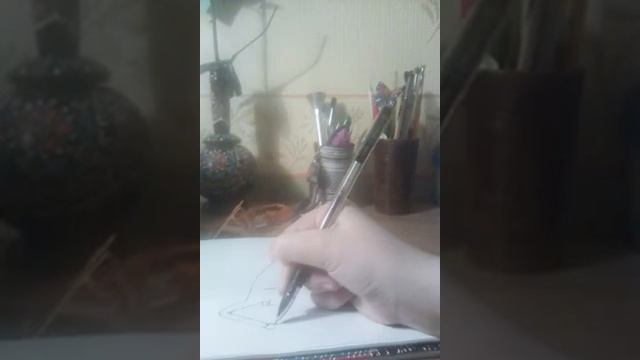Рисую чёрного дракона из героев 3 (без окончания). смотреть онлайн
