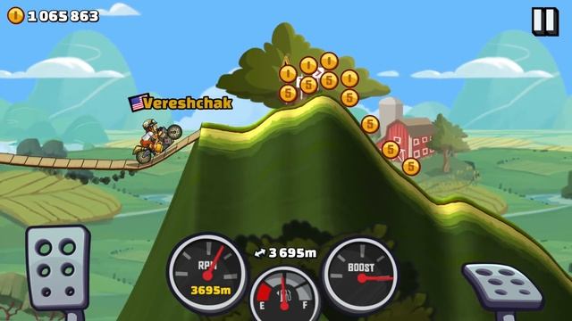 Hill Climb Racing 2 COUNTRYSIDE ? on SUPERBIKE 5367m + LEGENDARY CHALLENGES смотреть онлайн