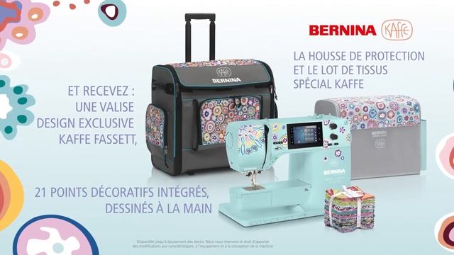 BERNINA 475 QE Kaffe Edition - Célébrez la couleur ! смотреть онлайн
