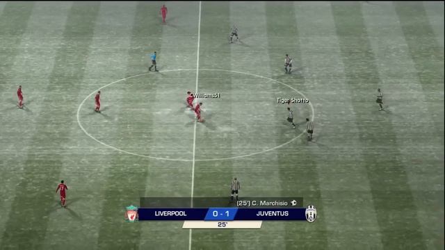 FIFA 11 GameCast - TigerShotto v CWilliams51 - Juventus v Liverpool 1st Half смотреть онлайн