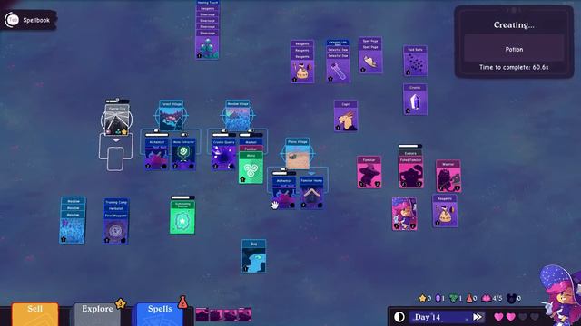 Здесь так приятно ГРИНДИТЬ, что НЕВОЗМОЖНО ОТОРВАТЬСЯ [WitchHand] смотреть онлайн
