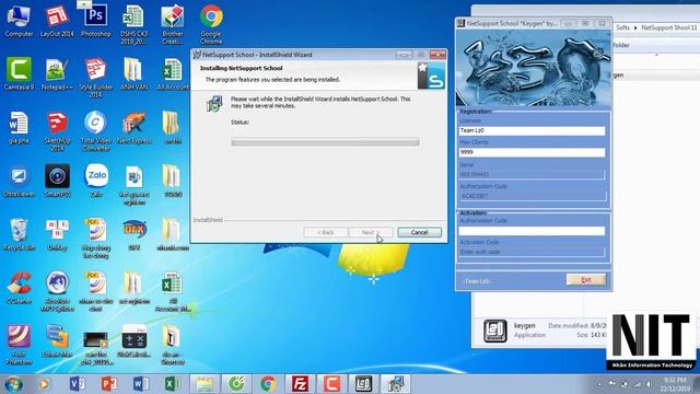 Hướng Dẫn Cài Đặt Net Support School cho máy giáo viên смотреть онлайн