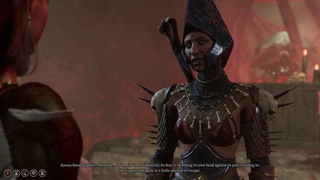 Kressa Bonedaughter reveals she tortured the Dark Urge - Baldur’s Gate 3 смотреть онлайн