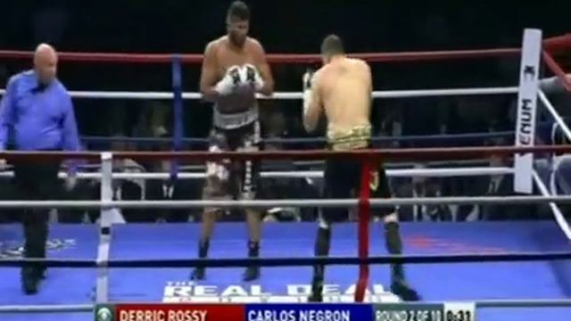 Derric Rossy vs Carlos Negron смотреть онлайн