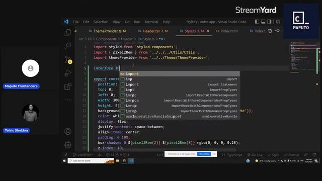 Criando aplicações modernas com ReactJs, TypeScript e Styled-components смотреть онлайн