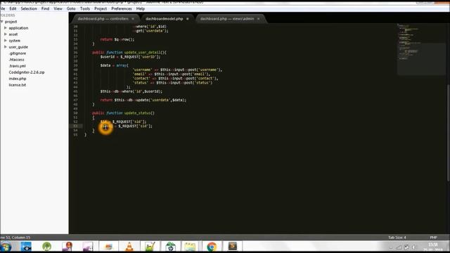 Codeigniter Tutorial in Hindi - Active InActive user status (Part-20) смотреть онлайн