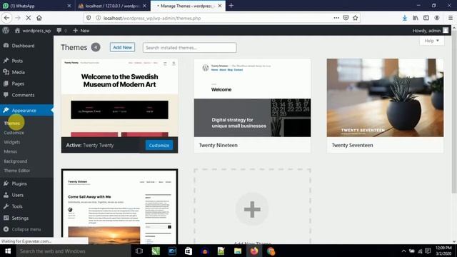 How to Theme & Install WordPress on Localhost/PC - XAMPP Step By Step WordPress full inforation смотреть онлайн