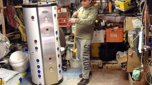 Баки многофункциональные DanHeat для отопления и горячей воды. Бойлер и теплоаккумулятор смотреть онлайн