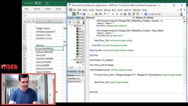 How To Use Excel VBA Code Real Example P9 смотреть онлайн